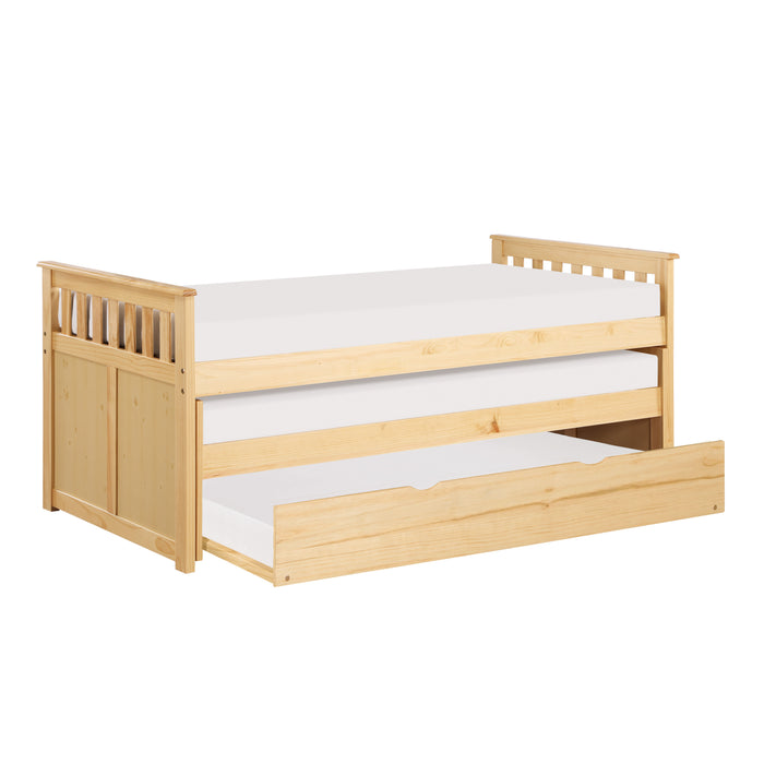 Bartly - (4) Twin/Twin Bed with Twin Trundle