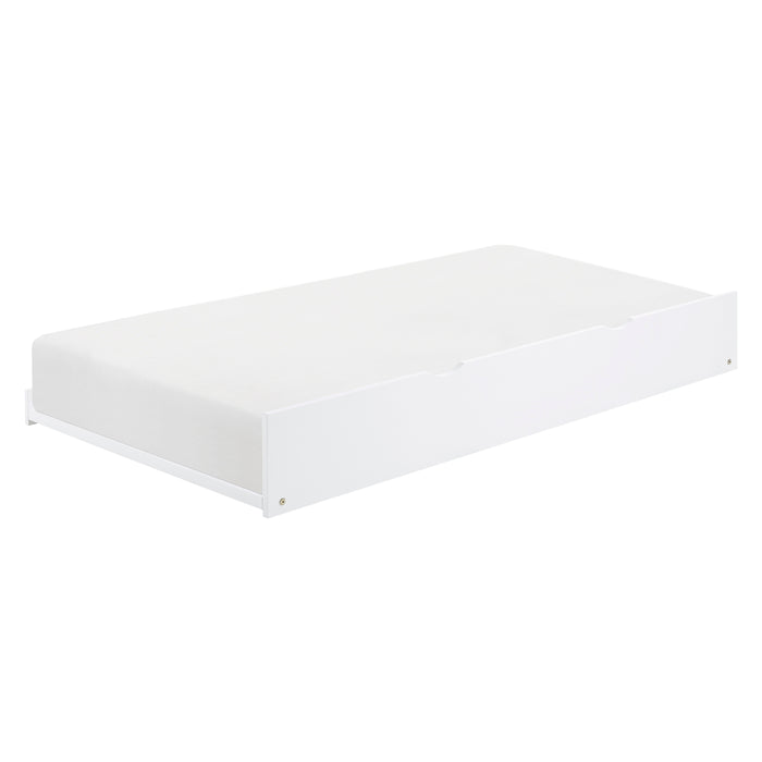 Galen - (3) Twin Bookcase Platform Bed with Twin Trundle