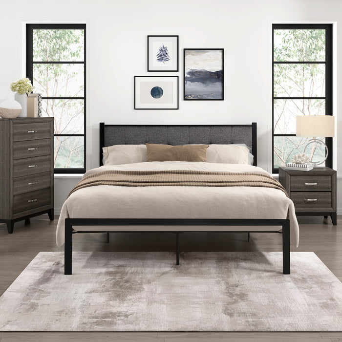 Samuel - Queen Platform Bed