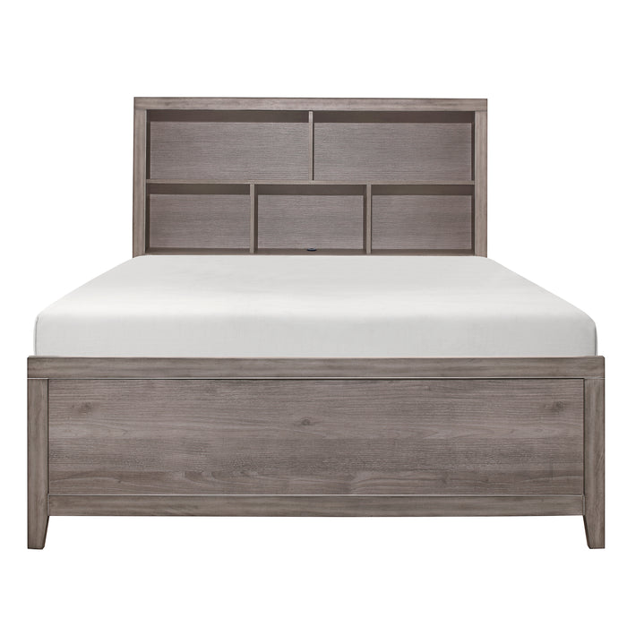 Woodrow - (3) Full Platform Bed
