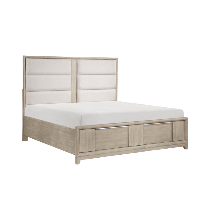 McKewen - (3) California King Platform Bed with Footboard Storage