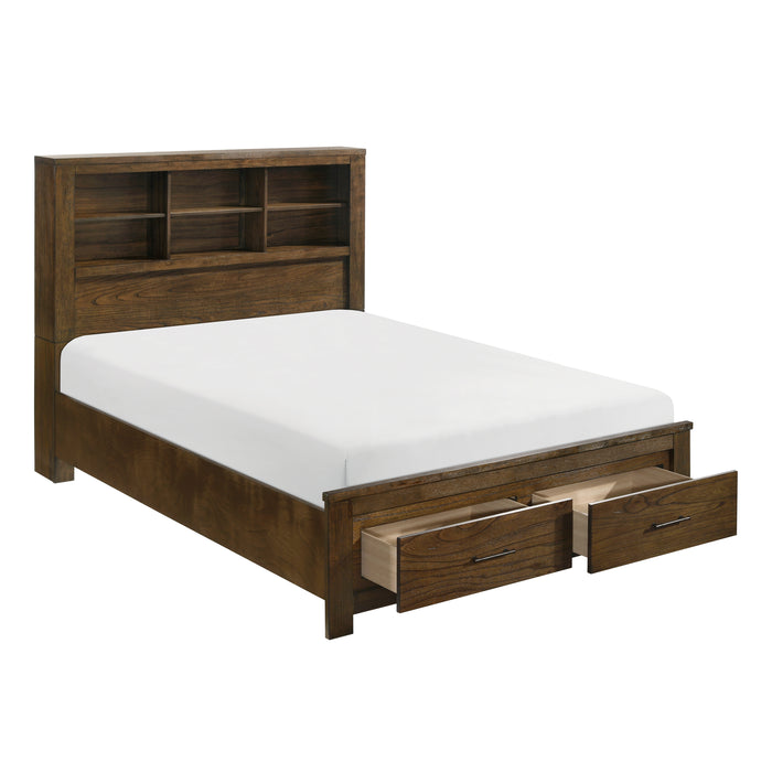 Sullivan - (3) Eastern King Platform Bed with Footboard Storage