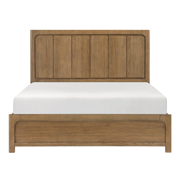 Charlotte - (4) California King Platform Bed with Storage Side Rails