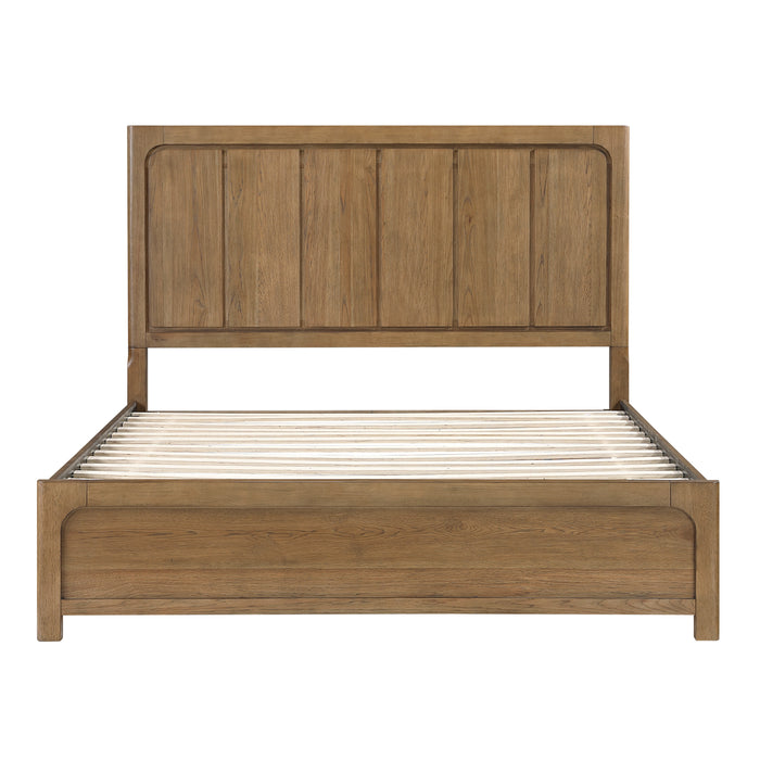 Charlotte - (4) California King Platform Bed with Storage Side Rails