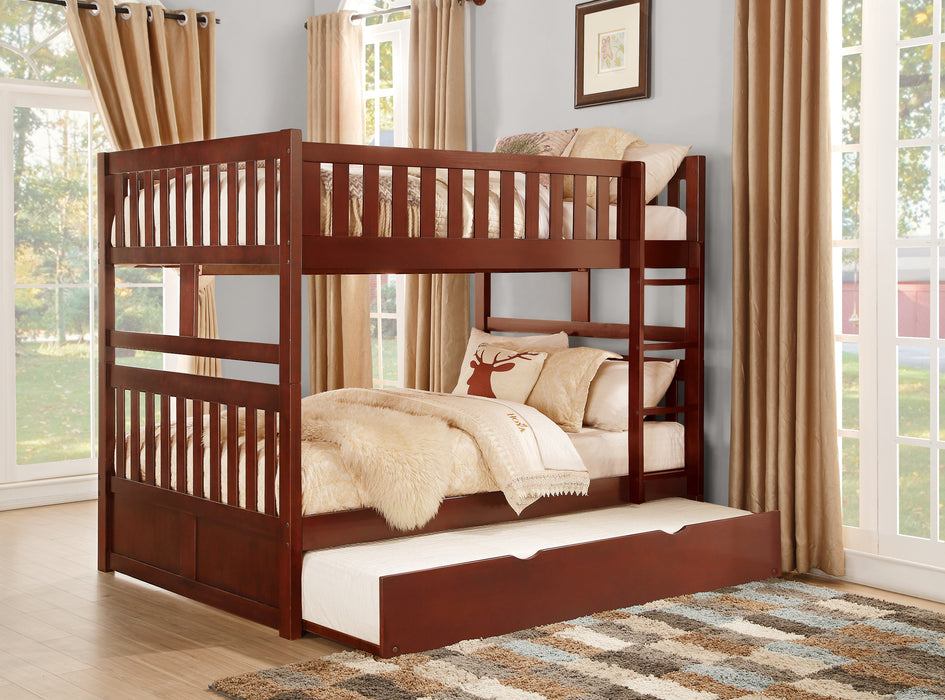 Rowe - (4) Full/Full Bunk Bed with Twin Trundle