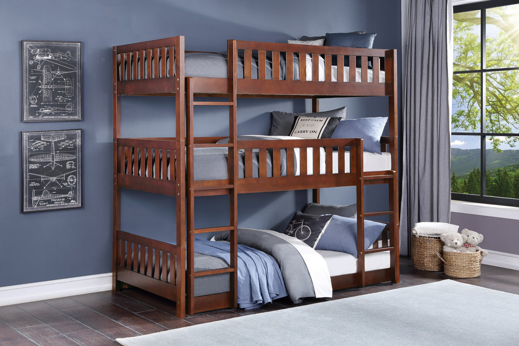 Rowe - (3) TRIPLE BUNK BED