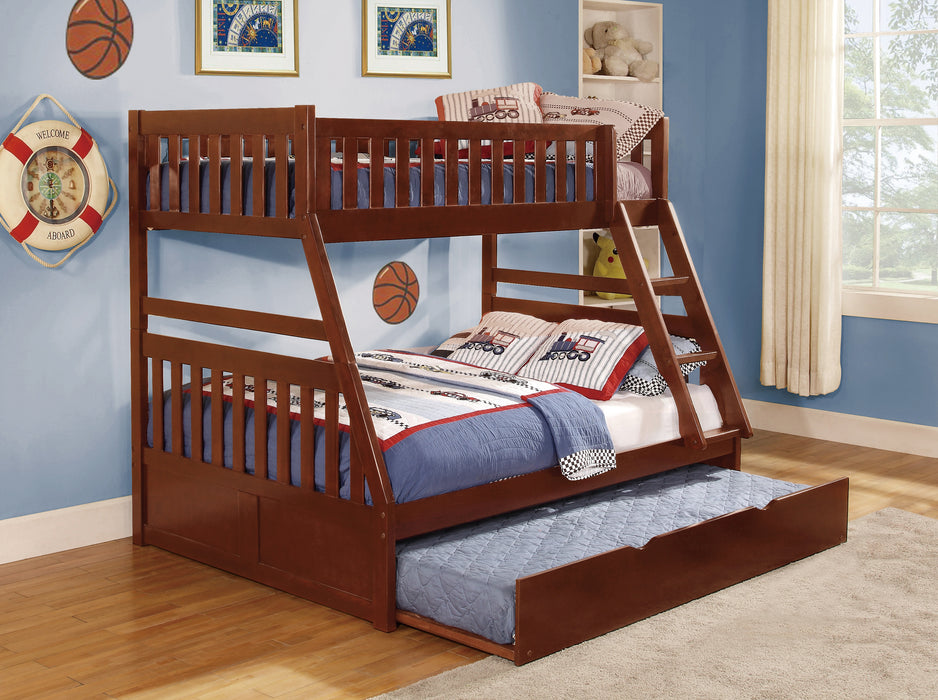 Rowe - (4) Twin/Full Bunk Bed with Twin Trundle