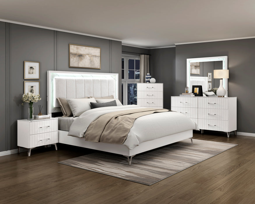 Ripple - (3) California King Bed