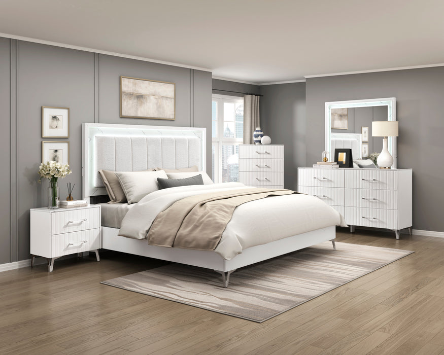Ripple - (3) California King Bed