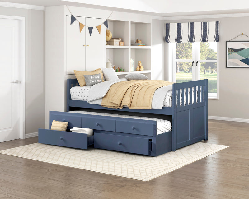Nora - (2) Twin/Twin Trundle Bed