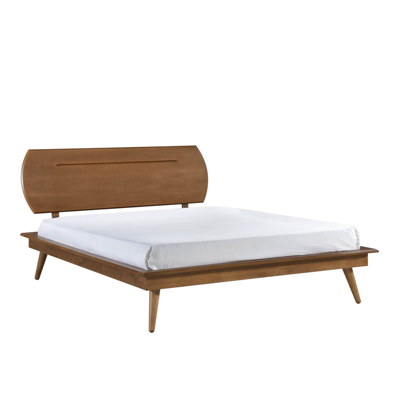 - (2) Full Platform Bed with Oval Headboard