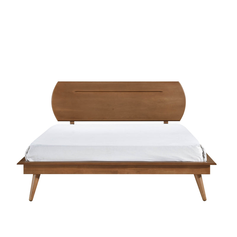 - (2) Full Platform Bed with Oval Headboard