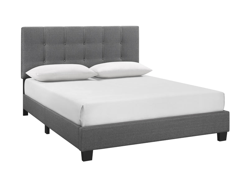 - Queen Platform Bed in a Box, Gray