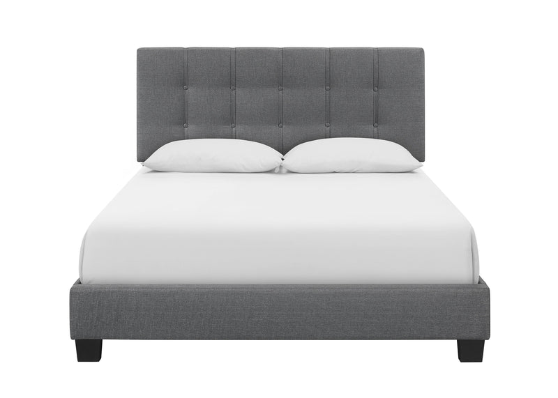 - Queen Platform Bed in a Box, Gray