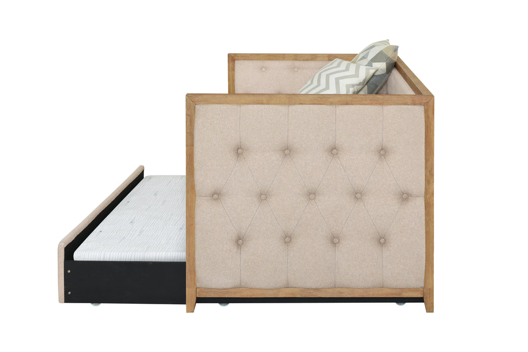 - (2) Daybed, with Pull-out Trundle, Walnut