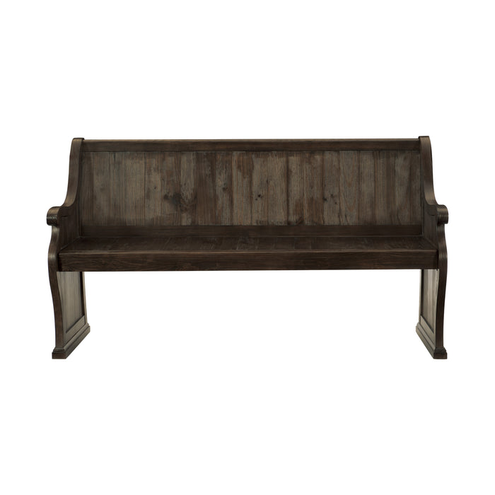 Gloversville - Bench with Arms