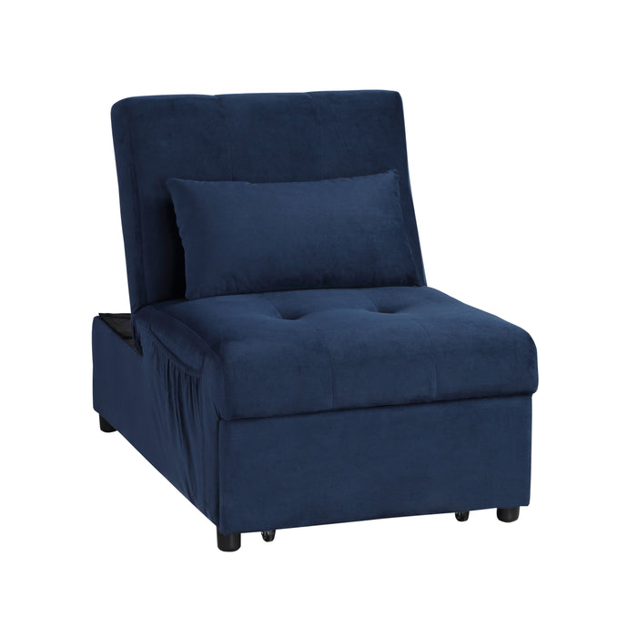 Garrell - Lift Top Storage Bench with Pull-out Bed