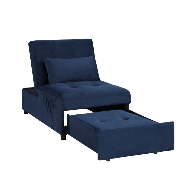 Garrell - Lift Top Storage Bench with Pull-out Bed
