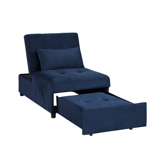 Garrell - Lift Top Storage Bench with Pull-out Bed