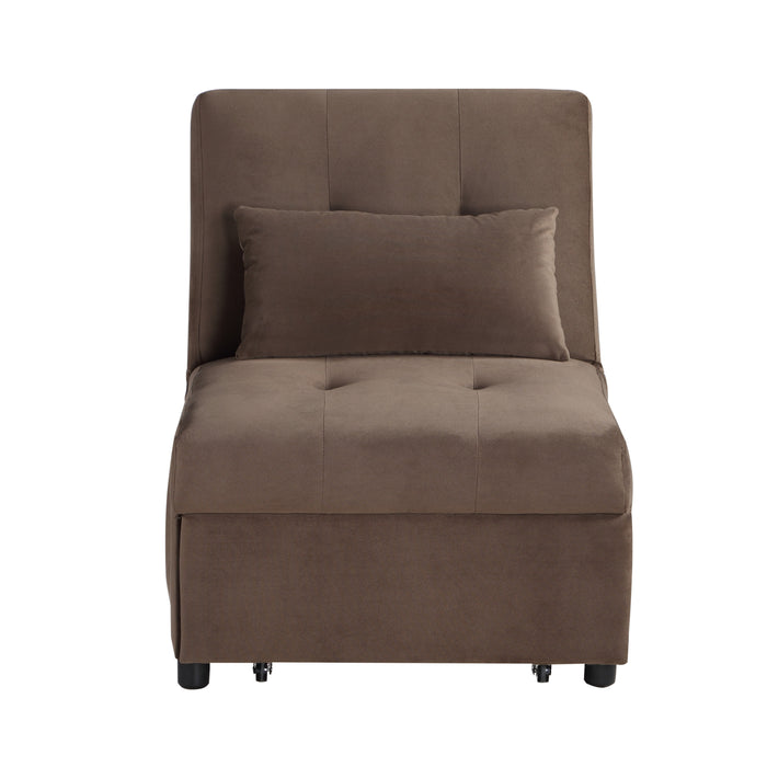 Garrell - Lift Top Storage Bench with Pull-out Bed