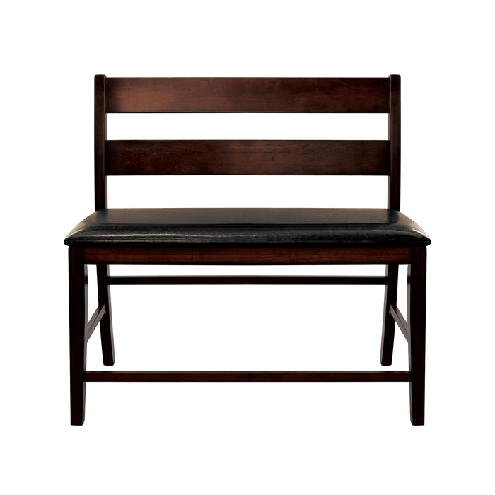 Mantello - Counter Height Bench with Back