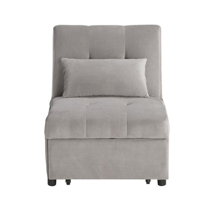 Garrell - Lift Top Storage Bench with Pull-out Bed