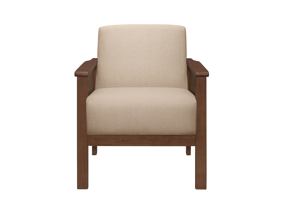 - Accent Chair, Brown