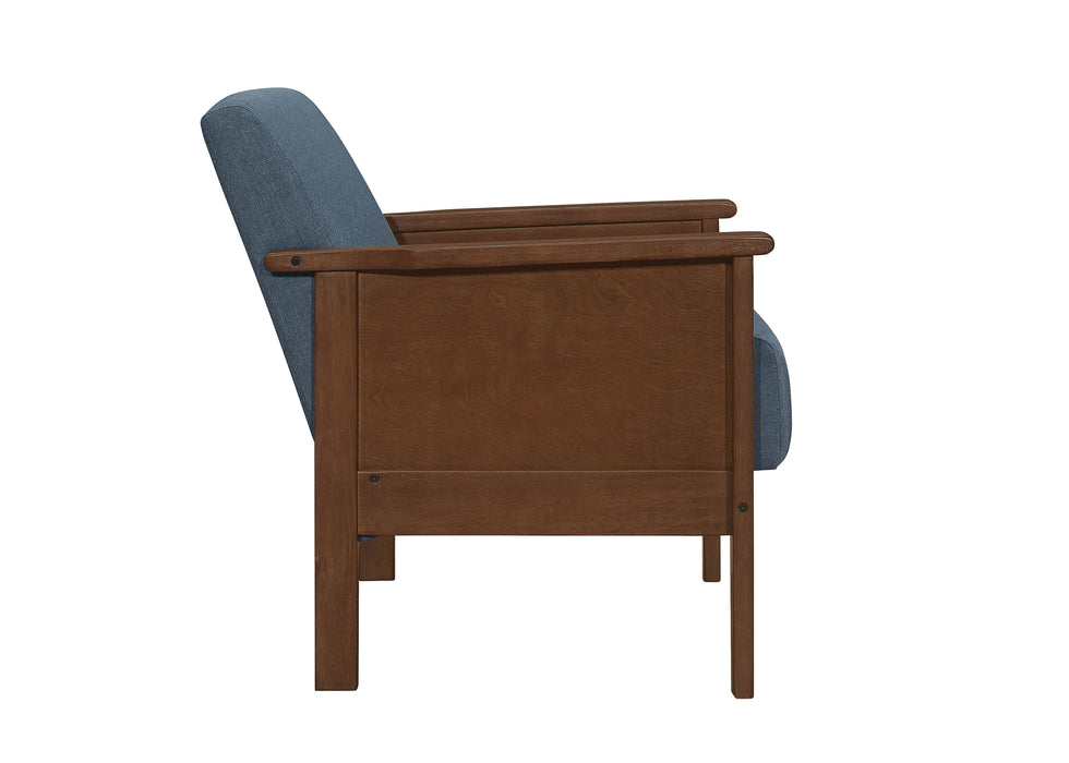 - Accent Chair, Blue