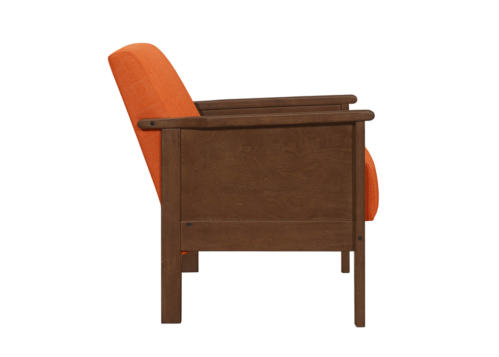 - Accent Chair, Orange