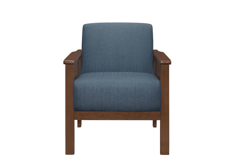- Accent Chair, Blue