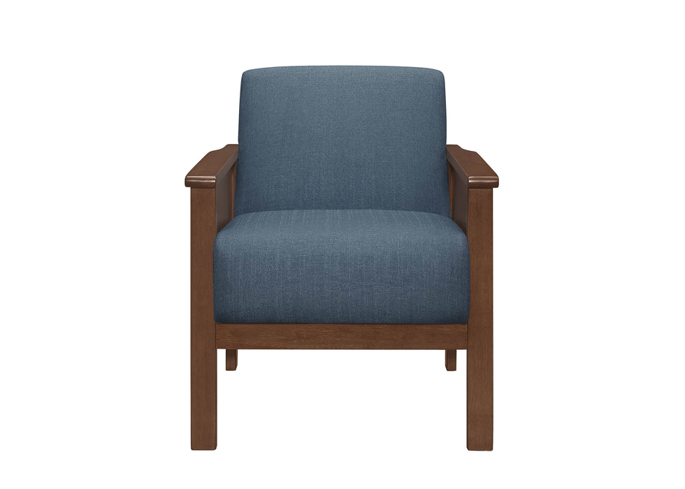 - Accent Chair, Blue