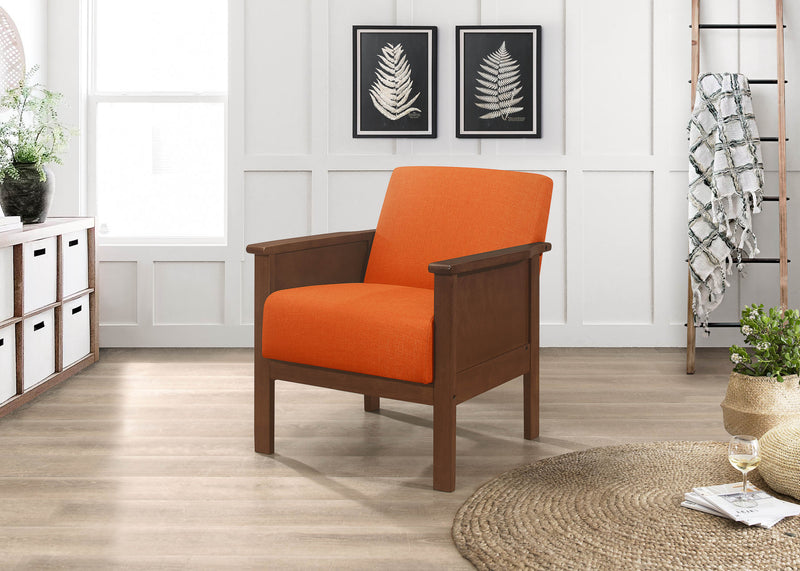 - Accent Chair, Orange