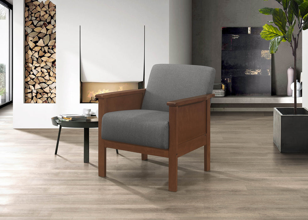 - Accent Chair, Gray