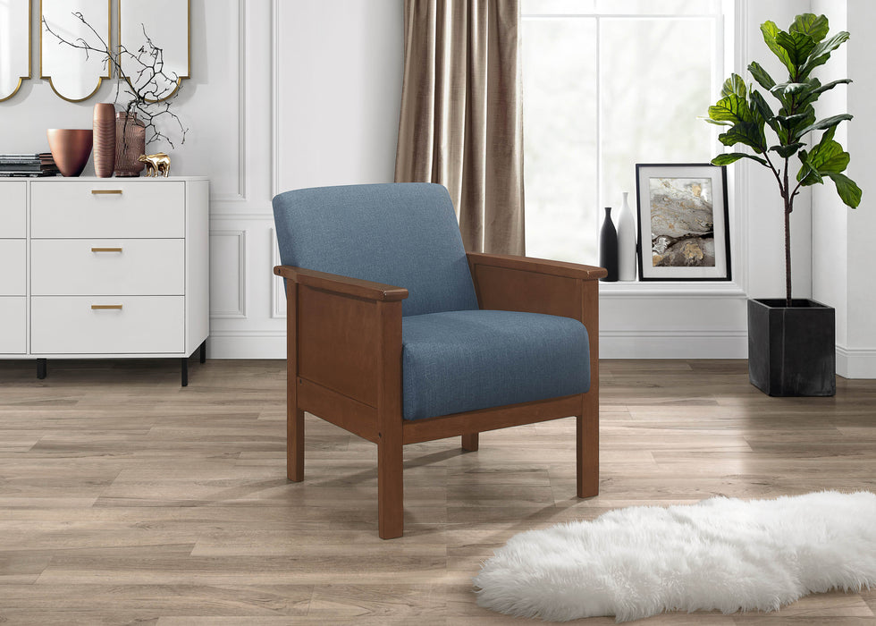 - Accent Chair, Blue