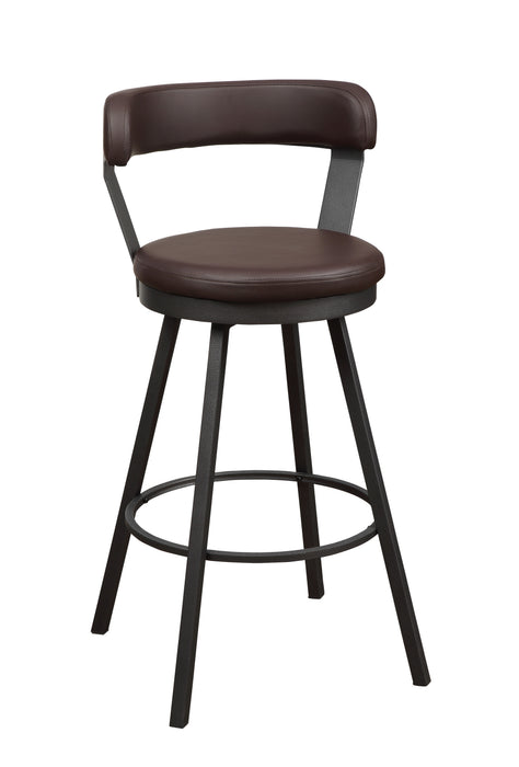 Appert - Swivel Pub Height Chair, Brown