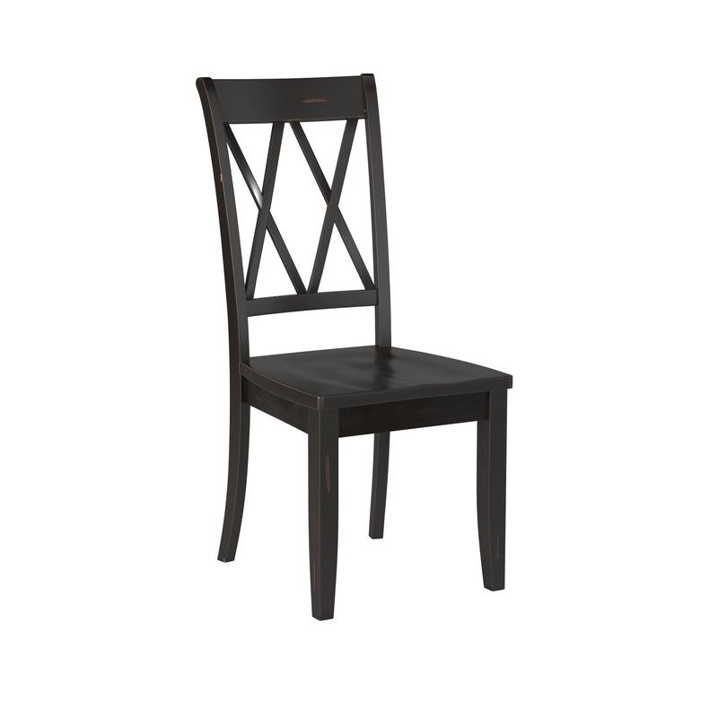 Janina - Side Chair, Black