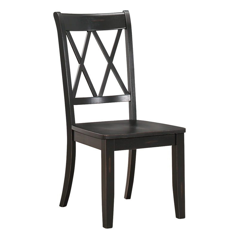 Janina - Side Chair, Black