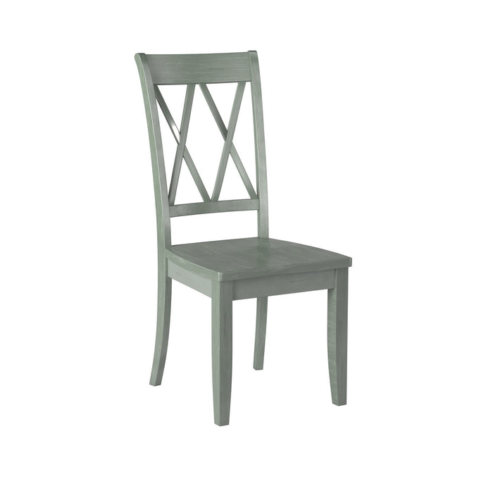 Janina - Side Chair, Teal