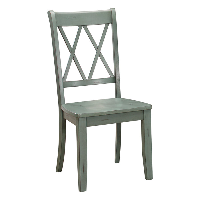 Janina - Side Chair, Teal