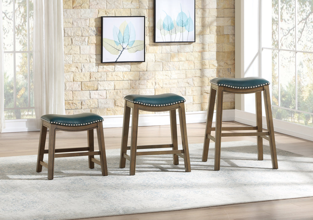 Ordway - 18 Dining Stool, Green