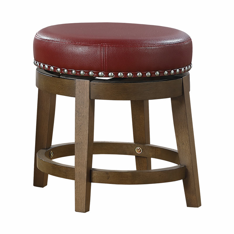 Westby - Round Swivel Stool, Red