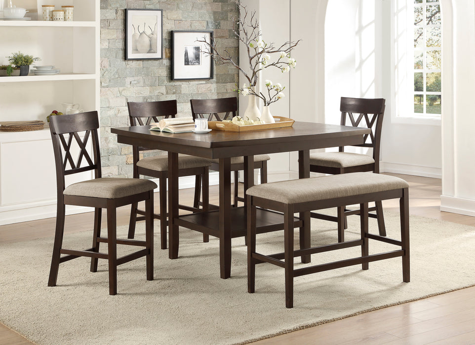 Balin - Counter Height Chair, Double X Back