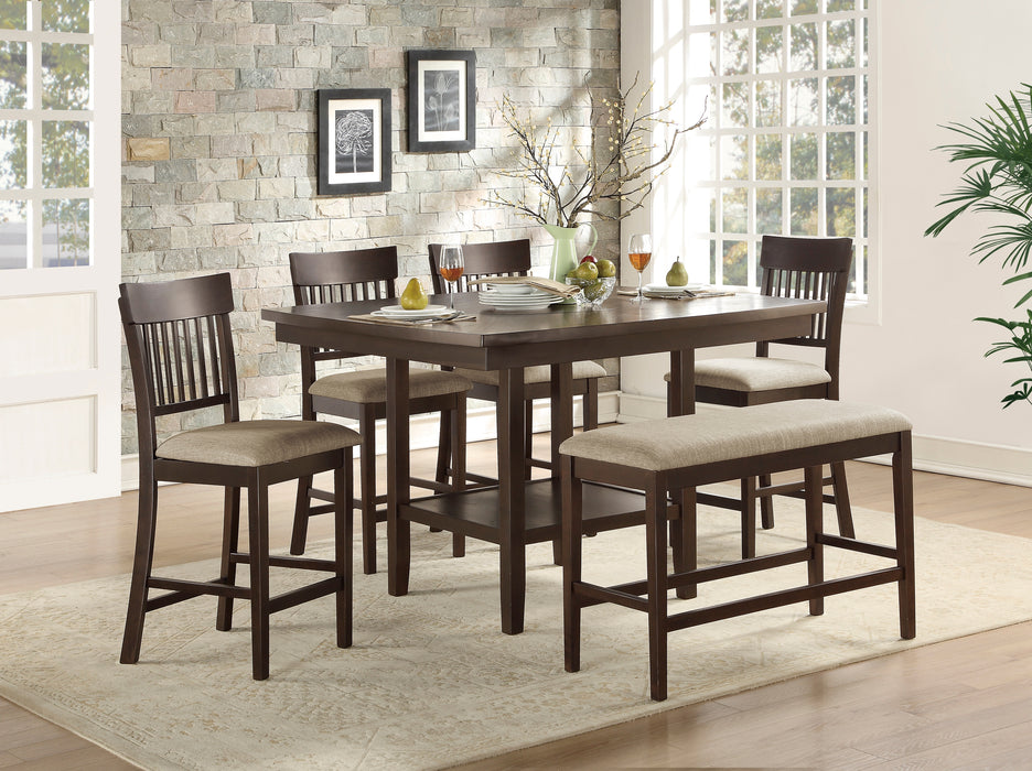 Balin - Counter Height Chair, Slat Back