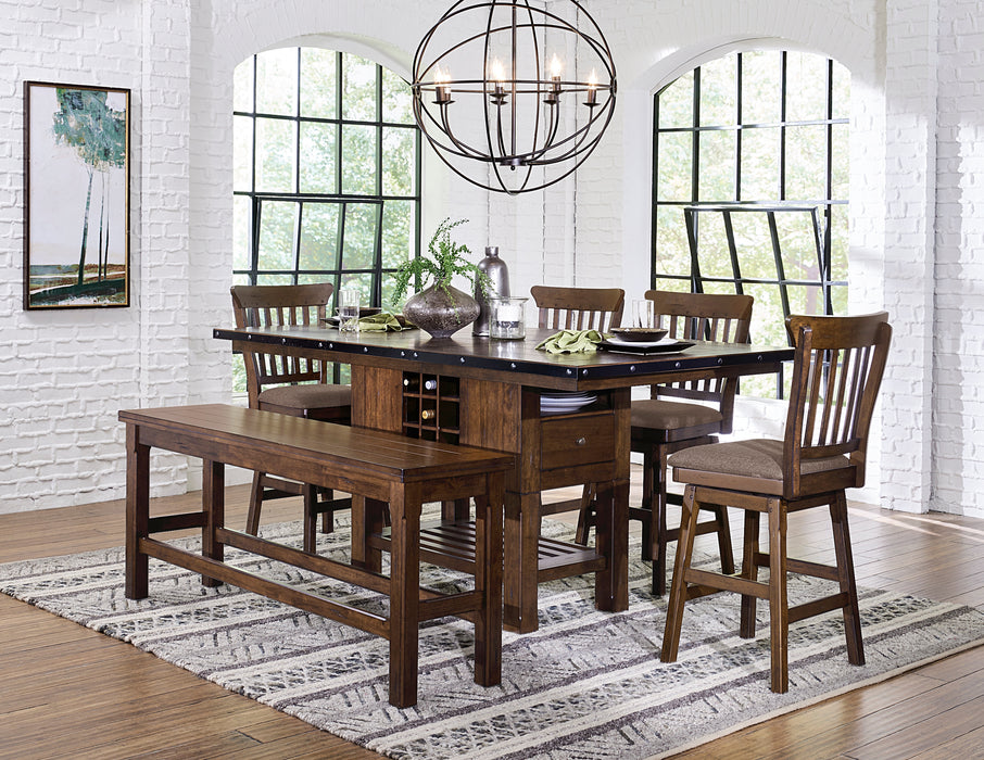 Schleiger - Swivel Counter Height Chair