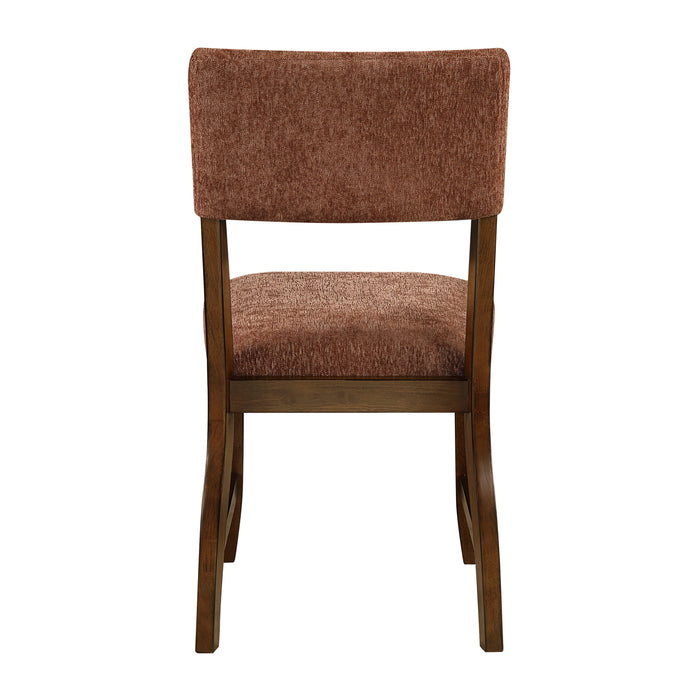 Aiden - Side Chair, Rust
