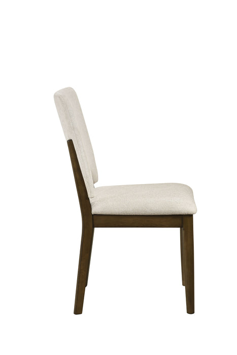 - Side Chair, Light Beige Fabric