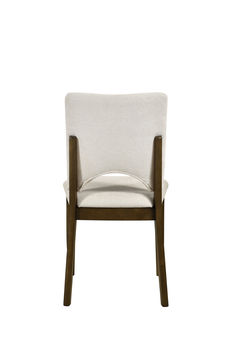 - Side Chair, Light Beige Fabric