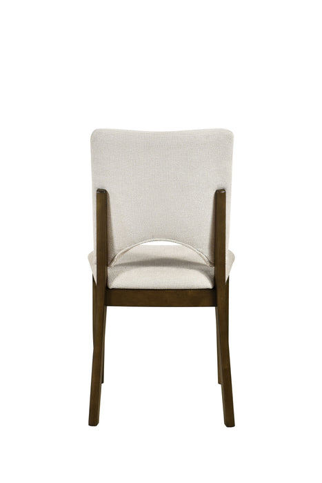 - Side Chair, Light Beige Fabric