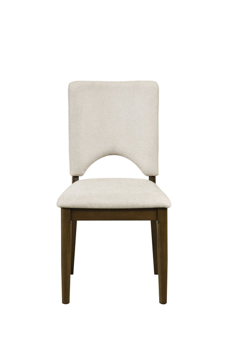 - Side Chair, Light Beige Fabric