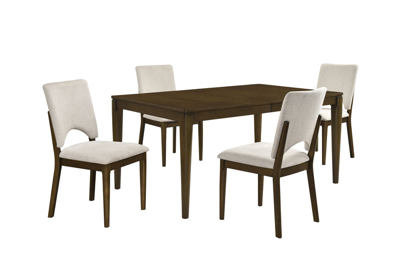 - Side Chair, Light Beige Fabric